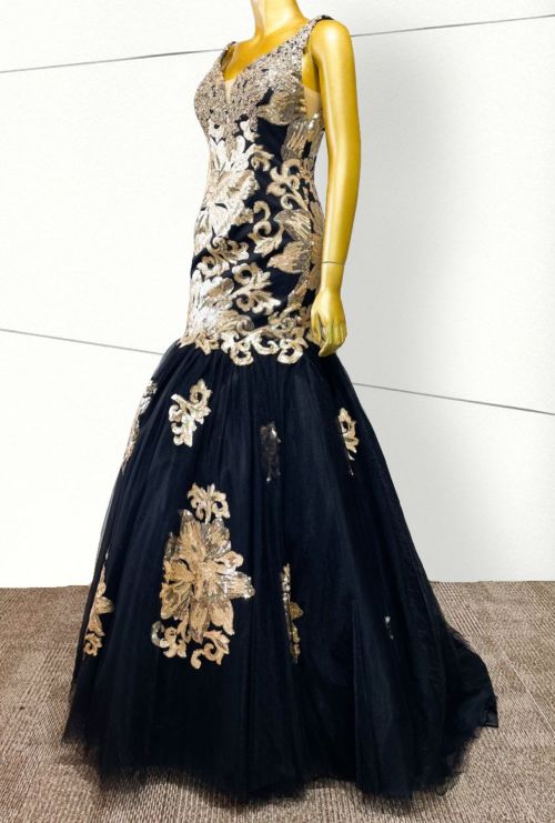 在庫商品］ マーメイドラインロングドレス サイズ：S ラインから選ぶ  