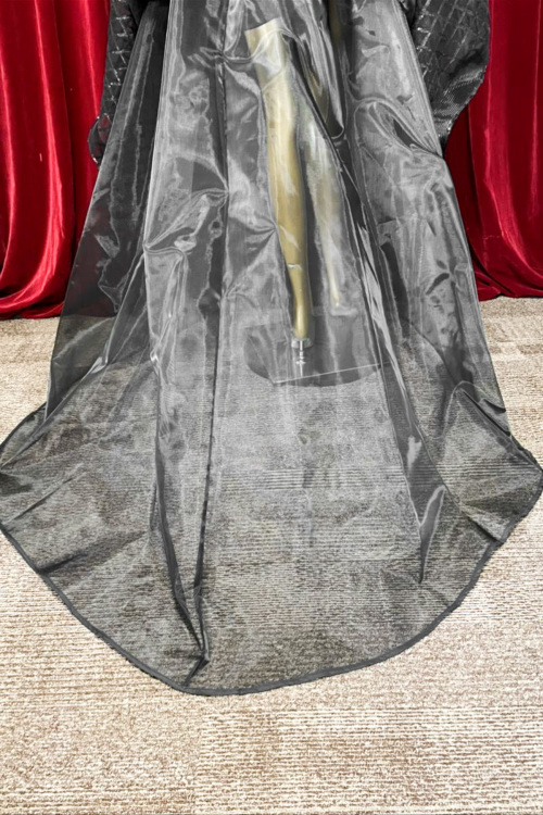 DKNY サイドタイ Aラインドレス 在庫商品］Aラインロングドレス サイズ：2 ラインから選ぶ DRESS